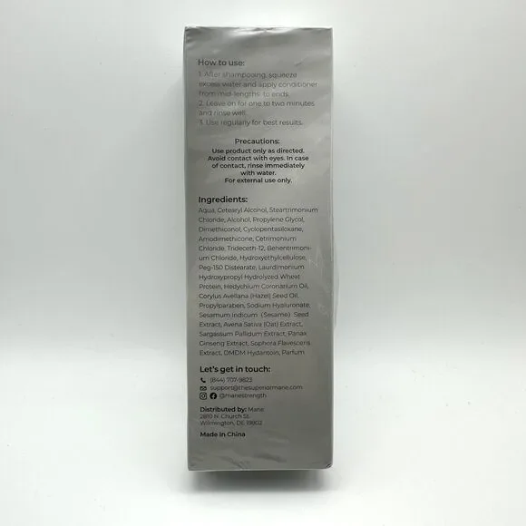 MANE Root Activator CONDITIONER Hair Loss Exp 11-2026 Brand NEW In Box Sealed - Picture 3 of 6